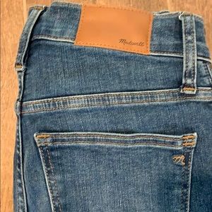 Medium wash Madewell denim